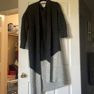 Long oversized sweater